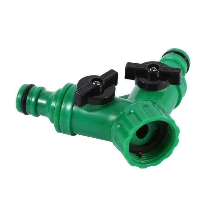 2 voie tuyau connecteur adaptateur utiliser avec tous les types de tuyaux de jardin arrosage robinet