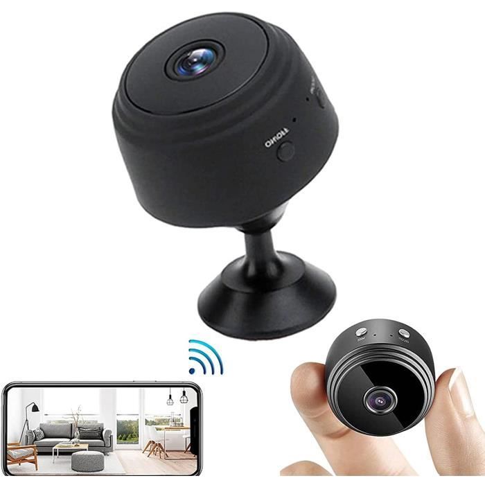 Generic - Mini caméra 1080P HD Mini caméra espion caméra cachée  Surveillance de sécurité à domicile caméra WiFi sans fil - Webcam - Rue du  Commerce