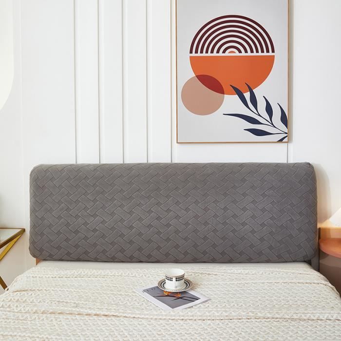 Housse De Tête De Lit Extensible Grigio - Utilisé Sur La Plupart Des