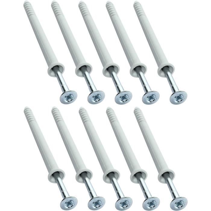Vis métaux tête fraisée - 4 mm inox A4 - En sachet blister