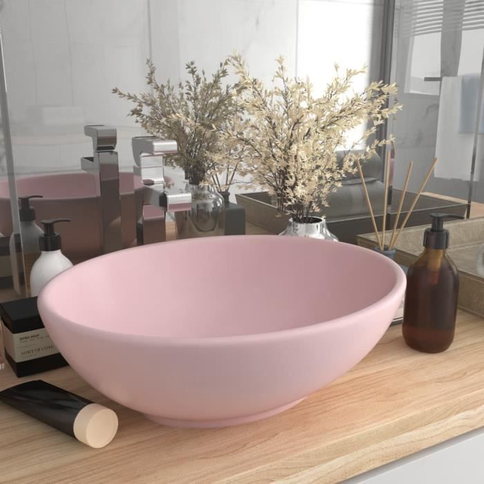 vasque a poser rose cdiscount