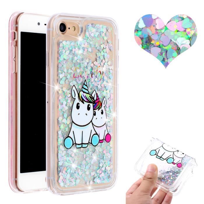 Coque Pour Apple Iphone 7 Iphone 8 4 7 Paillette Shining Star