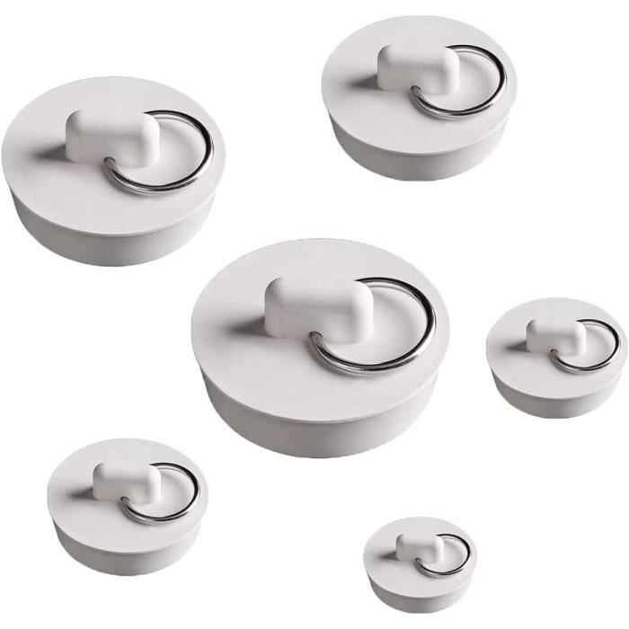 Ehskzjh 6 Pièces Bouchon De Vidange, Bouchon Evier Cuisine, Bouchon