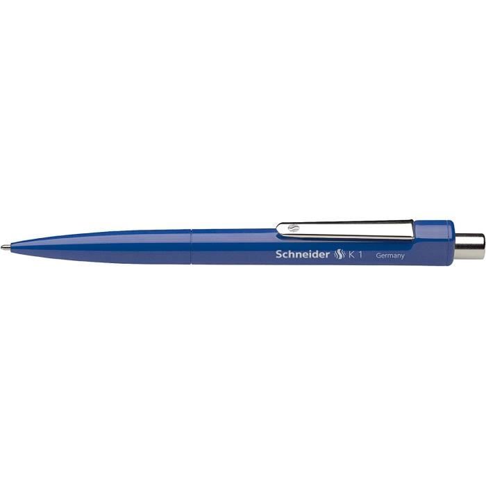 Lot De 20 Stylos à Bille Schneider K20 Icy Colours - Encre Bleue, Pointe Moyenne (M) - 3
