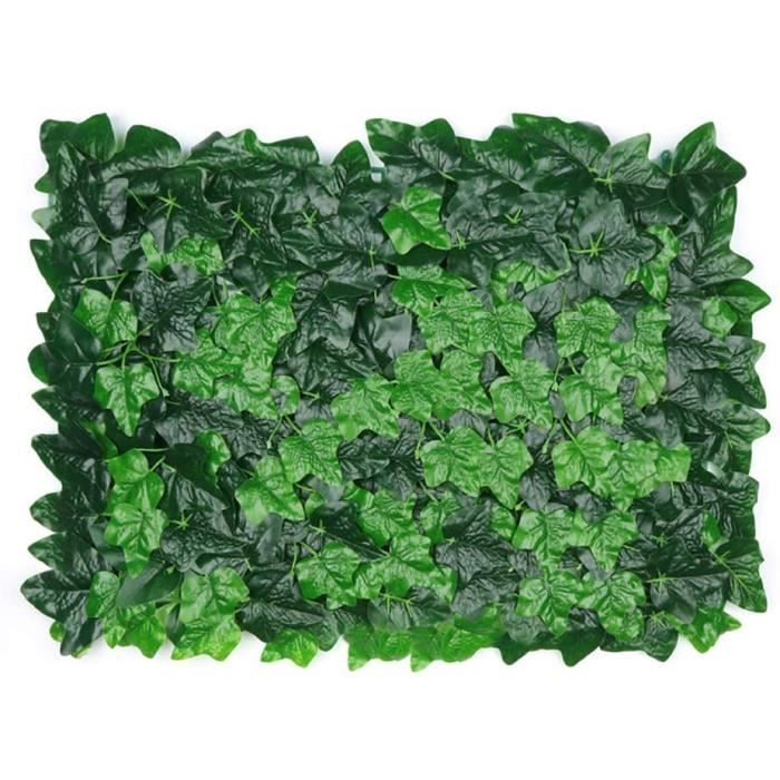 Fausse Plante Artificielle tombante Gazon Artificiel Brise Vue Vert