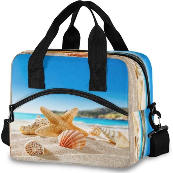 Feiyuzhang Guitars Sac à Déjeuner Isotherme Avec Bandoulière Réglable