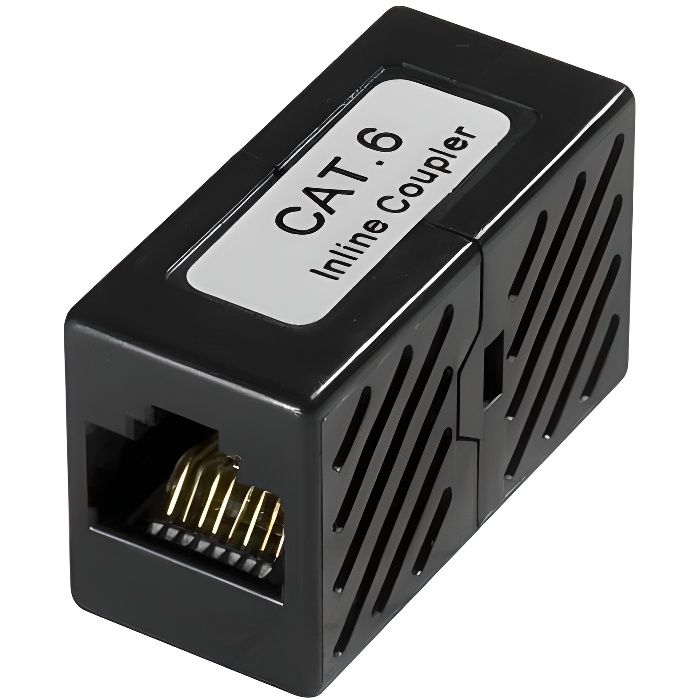 Adaptateur Rj45 Femelle Femelle Cat6 Non Blinde Prix Pas Cher Cdiscount