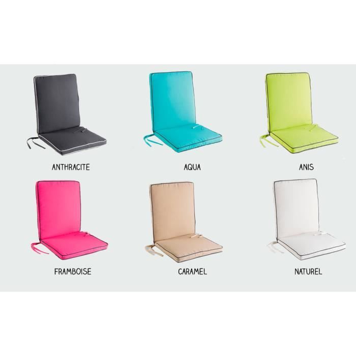 Coussin Fauteuil Salon De Jardin 90 X 42 X 5 Cm Garden