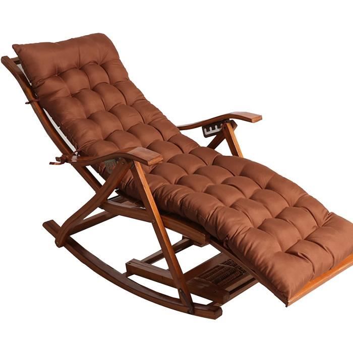 Chaises Longues Et Chaises Longues Bambou, Chaise à Bascule Pliante En