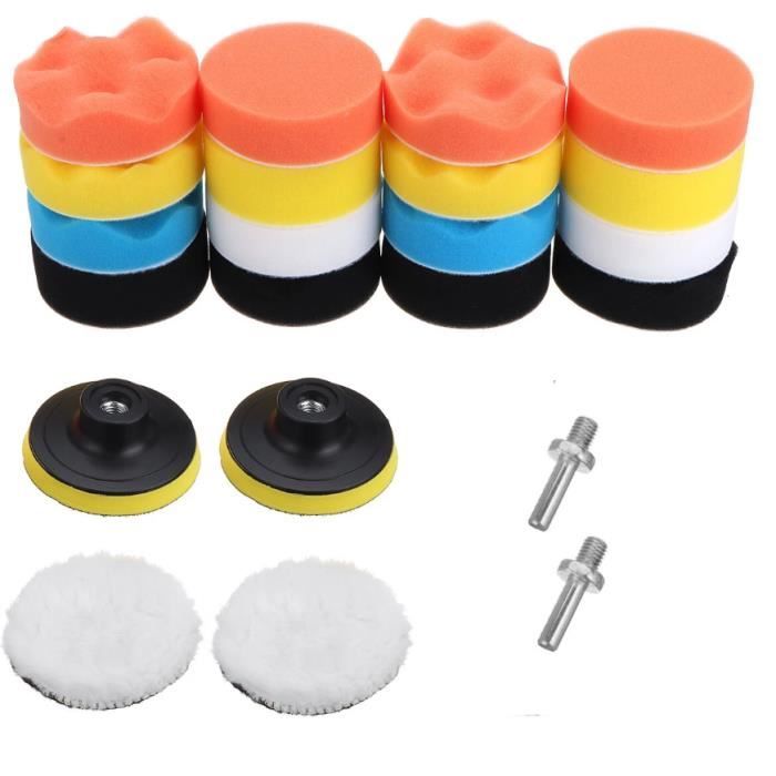 Tampon De Polissage, 5 Pièces 150 Mm/6 Pouces Kit De Polissage D'éponge