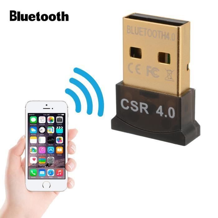 Usb Bluetooth 4 0 Adaptateur Dongle Pour Pc Windows 10 8 7 Xp Vista Plug Amp Play Pour Ordinateur Portable Mini Cshnt B19126 Prix Pas Cher Cdiscount
