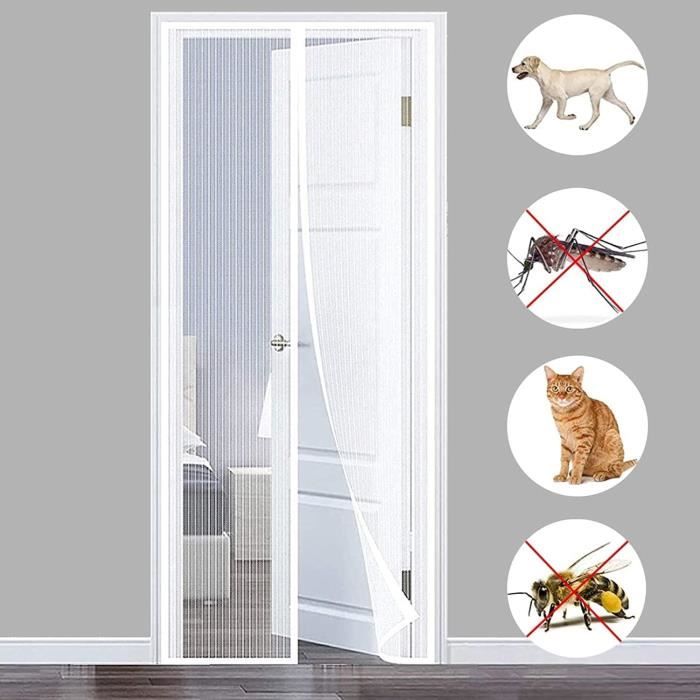 Acheter Moustiquaires anti-moustiques pour portes, rideaux de cuisine,  Protection contre les insectes, magnétique, Durable, lavage de voiture,  maille anti-mouches, aimants séparateurs, écrans