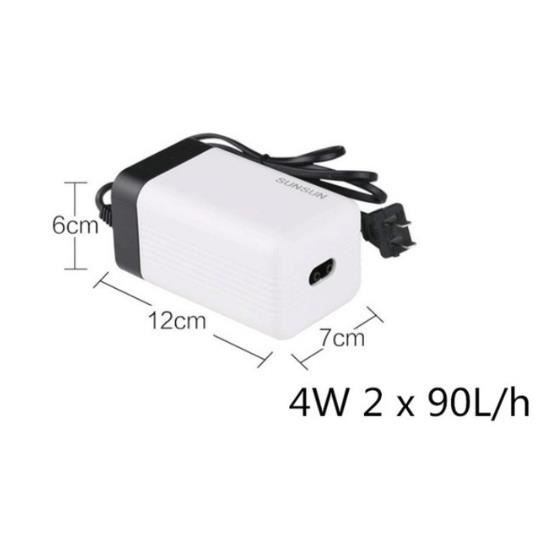 Pompe à Air USB Pour Aquarium – Noir – SODIAL – Accessoire Poissons (neuf)