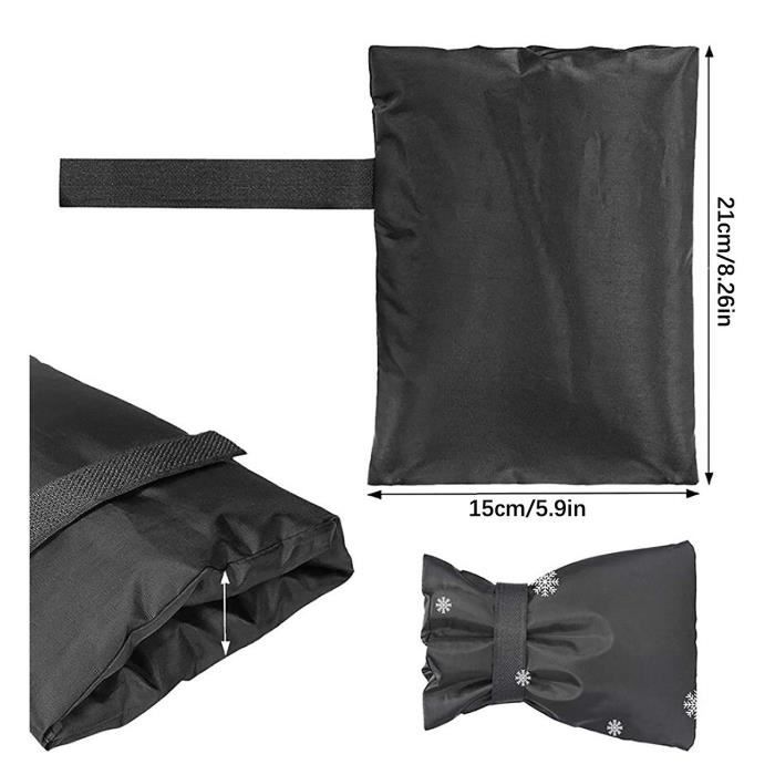 Reagia Lot De 2 Housses De Robinet D'extérieur Avec Bandes Réfléchissantes, Protection Contre Le