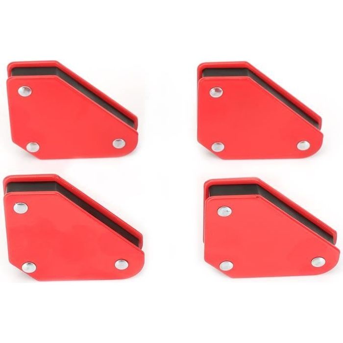 2Pcs Aimant de Soudeur,Aimant Soudure avec Interrupteur,Titulaire de Soudure Magn/étique 45/°//90/°//135/°,pour Soudure
