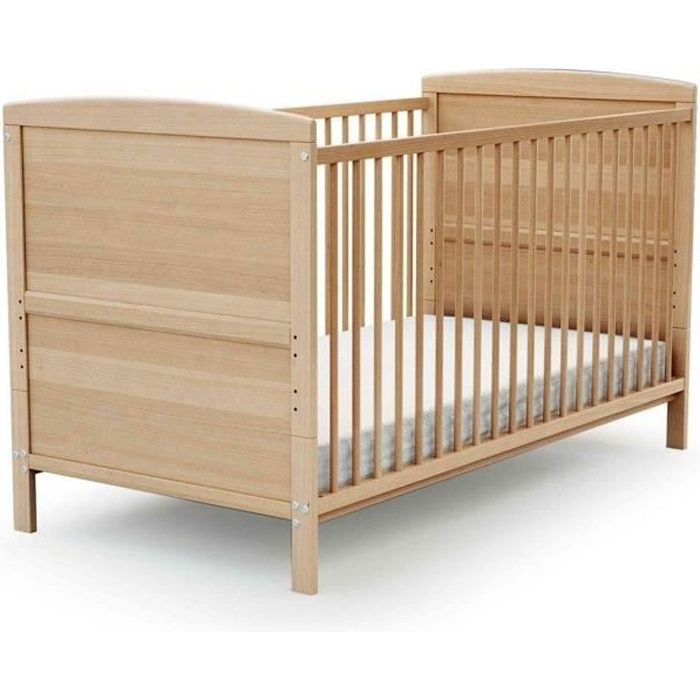 Lit Bebe Evolutif Baby Fox 60x120cm Hetre Vernis Achat Vente Lit Bebe 3700860211871 Soldes Cdiscount