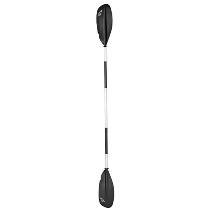 Pagaie De Kayak Réglable 240 à 260 Cm - Aluminium Léger - Lames En PP - Idéale Pêche & Loisir - Avec Laisse Incluse