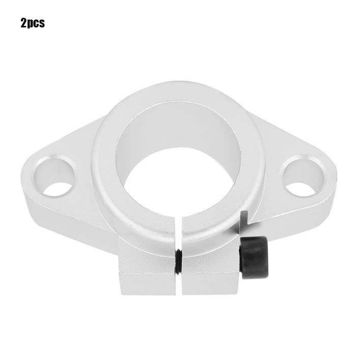 Lot 8 Supports Guide Linéaire SK8 – Fixation Tige 8mm Pour Imprimante 3D Et CNC