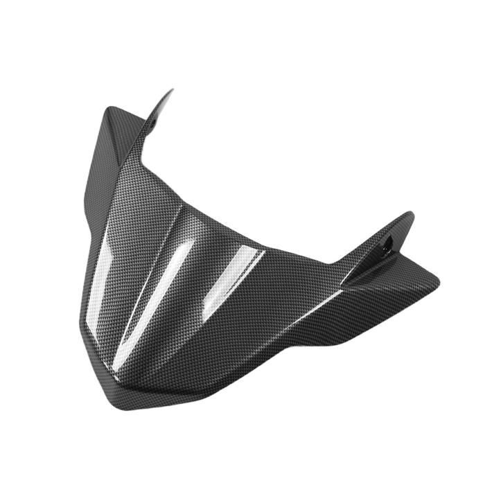 Pare-brise Double Bulle Pour MV Agusta F3 800/675 (2012-2017) - Noir - Plastique ABS Haute Qualité - Réduit Le Bruit Du Vent