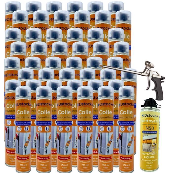 DSTOCK60 lot de 36 colles de montage polyuréthane faiblement — free download