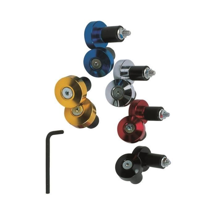 Guidon De Cross Aluminium Anodisé Noir 22 - Partie Cycle - Pièces Pour