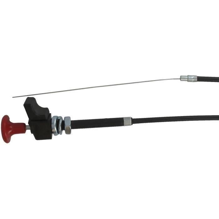 Câble universel arrêt Moteur - Longueur câble: 1200mm Longueur gaine: 1000mm Course: 60mm