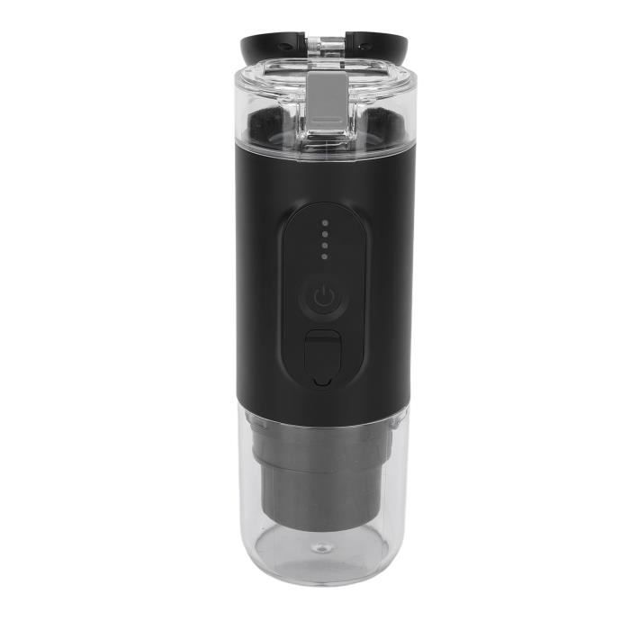 Machine à Café Portable 12V - Rechargeable USB-C, Compatible Capsules K-Cup Et Café Moulu