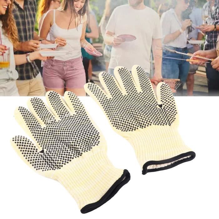 Gants barbecue en cuir résistant à la chaleur | Tegera Ejendals