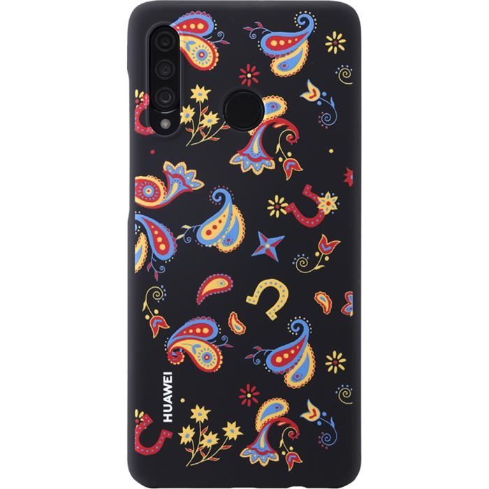Huawei Coque P30 Lite Fleuris Multicolores - vue 4