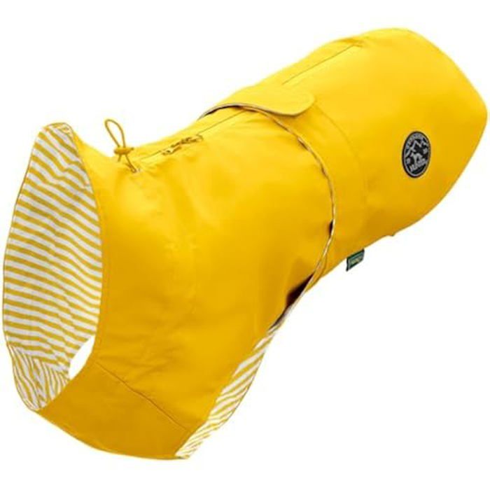 Comparer les prix de Manteau imperméable pour Chien - HUNTER - Milford - Ouverture Harnais - Taille 40 - Jaune