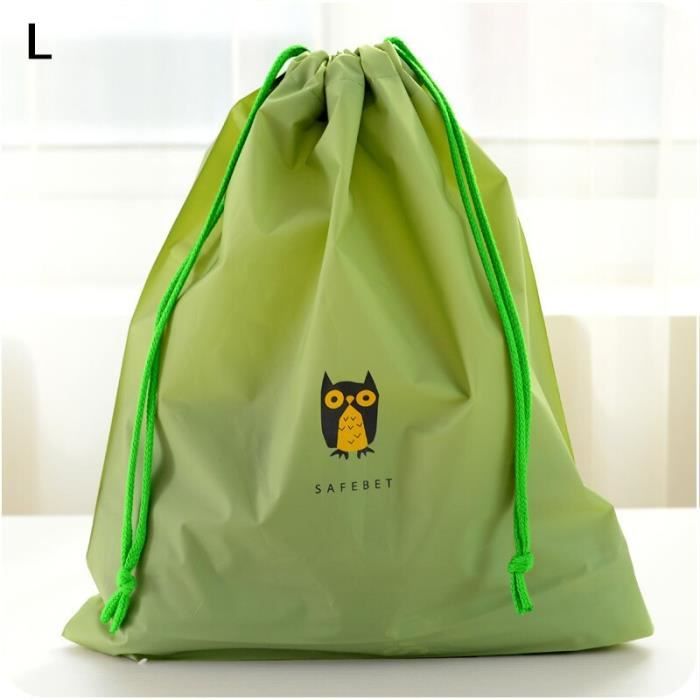 Housse De Protection Pour Chaussures De Voyage - Sac Imperméable Avec Fermeture Éclair, Polyester Léger, Plusieurs Tailles