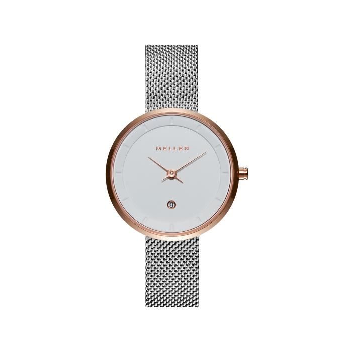 Meller Montre Femme W5RB 2SILVER Achat vente montre Femme Adulte Gris Cdiscount