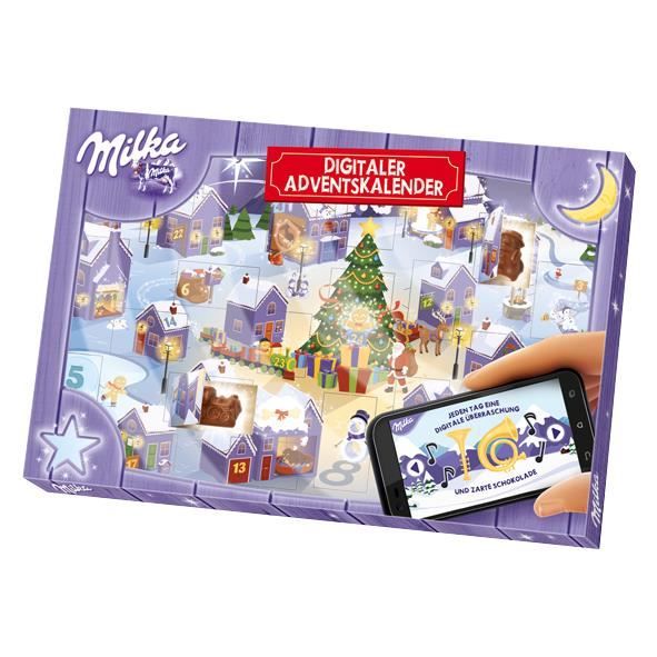 Milka Numérique Calendrier de l'Avent Chocolat 200g - Cdiscount Au
