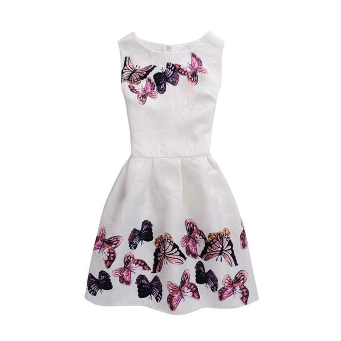 robe motif papillon