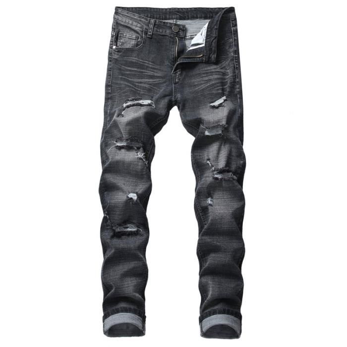Jean homme troue online