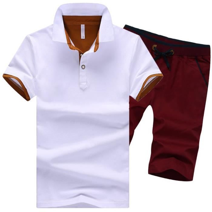 Polo Les Deux pour homme en coloris Blanc Homme Vêtements T-shirts Polos 