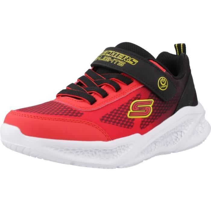 Skechers Baskets - SKECHERS - METEOR-LIGH - Rouge - Garçon - Synthétique
