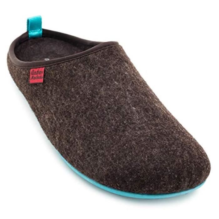 Chausson semelle caoutchouc clearance