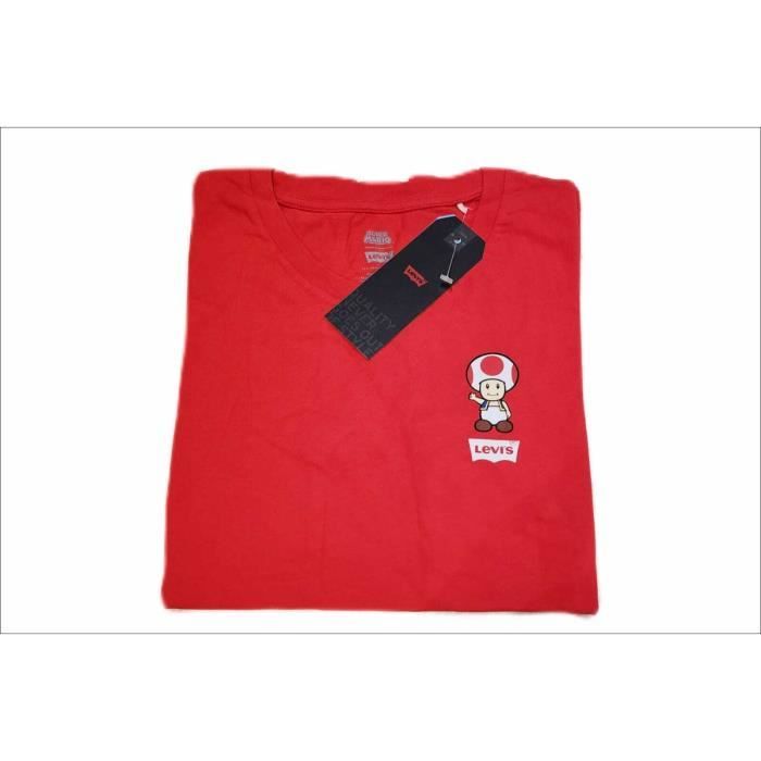 T shirt sales levis mario femme
