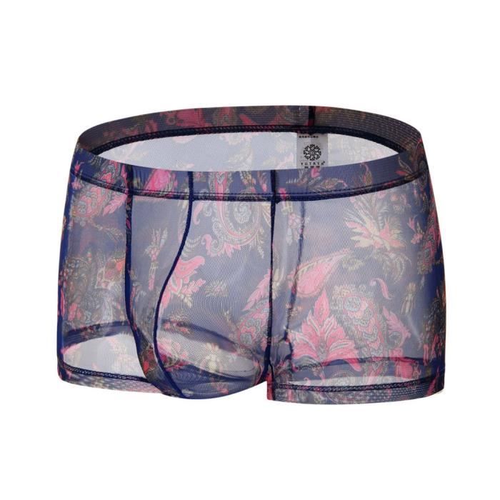 Sous vetement 100 Neuf Boxer Transparent pour hommes Blanc Adulte Homme Blanc Cdiscount Pret a Porter