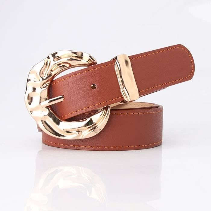 Ceinture à Pois Noir Et Blanc Pour Femme - Taille M - Style Rétro Casual - Occasion Bon état