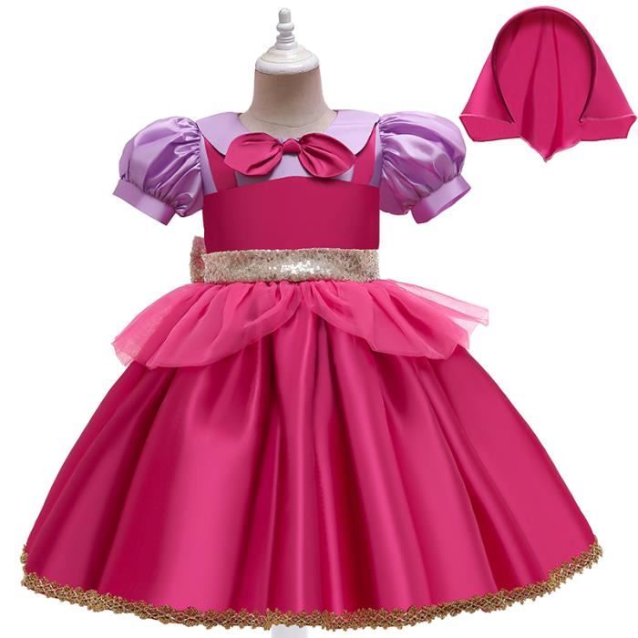 Robe De Soirée Fille Rouge à Paillettes Rare Too! Taille 6 - Occasion Très Bon état