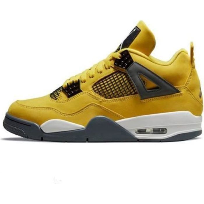 Air Jordanx 4 Retro High Chaussures de Basket AJ4 Femme Homme Pas