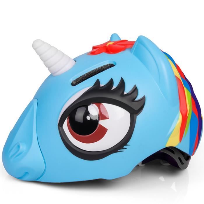 Casque Enfant Oxelo Bleu - Taille 55-58cm - Très Bon état Pour Vélo Et Roller