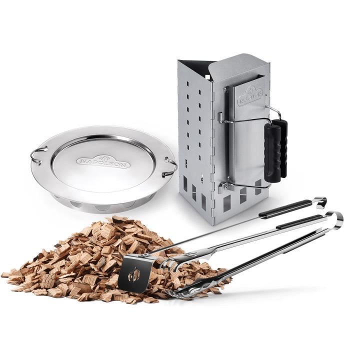 Kit Fumeur Whisky Avec 6 Copeaux De Bois - Fumoir Ancien Et Pierres à Whisky - Pour Cocktails Viandes Fromages - 1