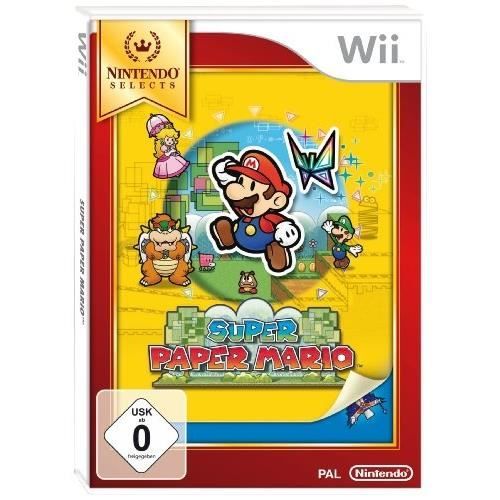 Super Paper Mario [Nintendo Selects] [Import Allemand] [Jeu Wii] - vue 2