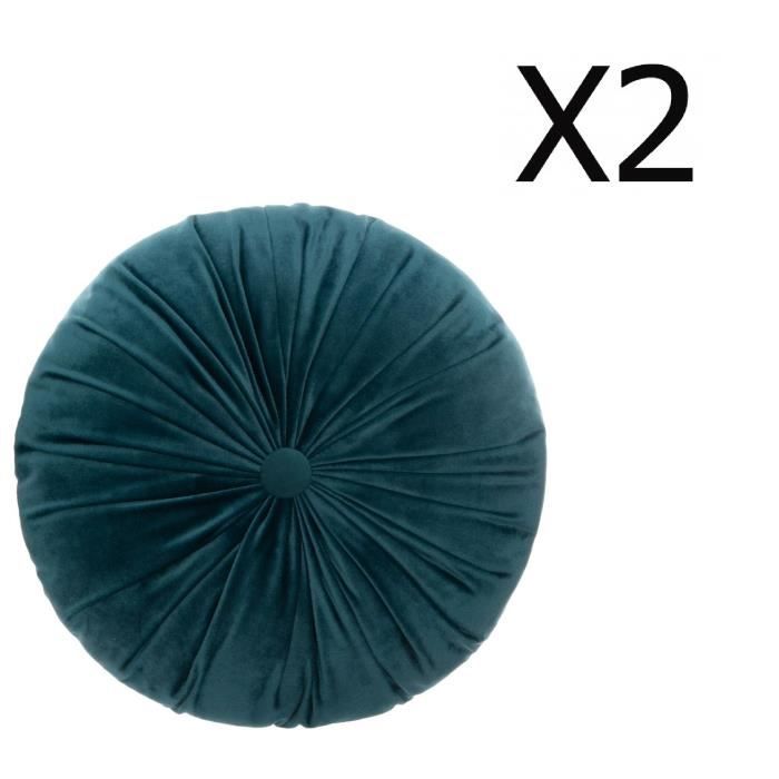 Abnaok Lot De 2 Coussin De Piscine Rond XXL 120x120 Cm - Protection Hiver