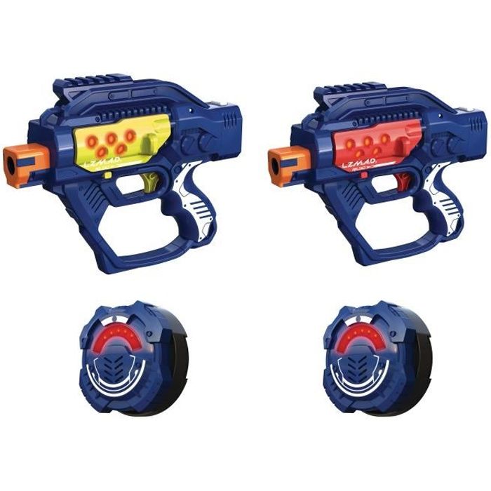 Lazer M A D Extreme Battle Ops Laser Game Enfant 2 Pistolets X 2 Cibles 8 Ans Et Achat Vente Pistolet Bille Mousse Cdiscount