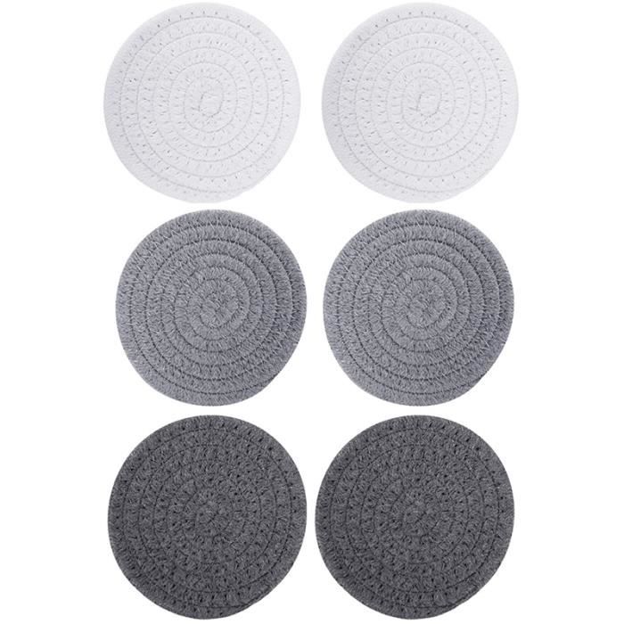4 sous verres en chêne et en résine SUR COMMANDE