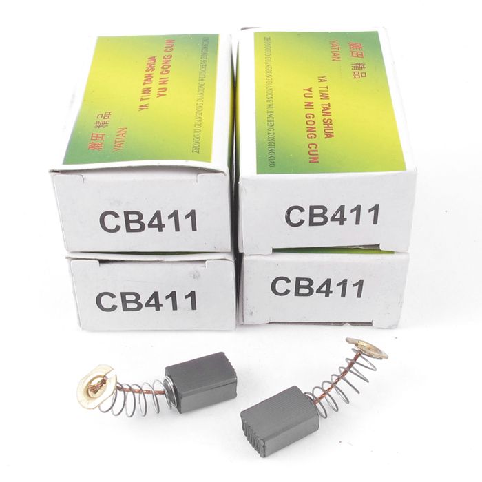 Balai de charbon SOURCING MAP Moteur Carbone Brosse Rechange CB411 6mm ...